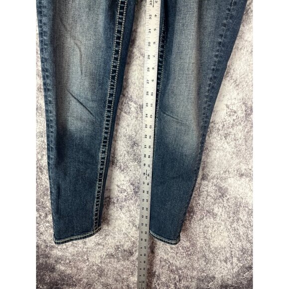 Vigoss Jeans Womens S2 L25 (28 x 25) Capri Heritage Fit Vintage Y2k 90s Western - Picture 6 of 14